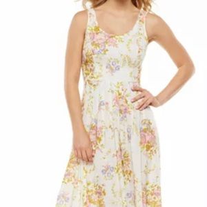 Lauren Conrad- Floral maxi dress